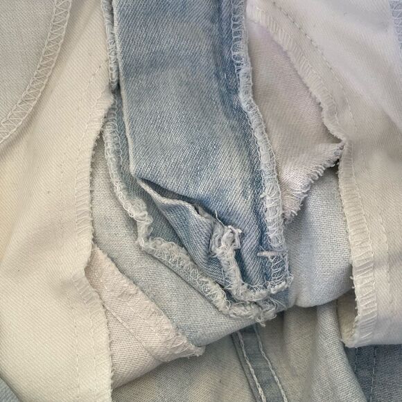 Vintage 80s Early 90s Cherokee High Rise Denim Jean Shorts 9 XS S 9” Inseam - Picture 9 of 12